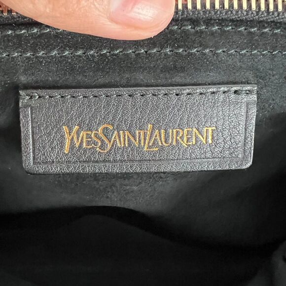 YSL Saint Laurent Patent Leather Muse Two Bag - Pony Hair Patent Leather RARE - Picture 10 of 16